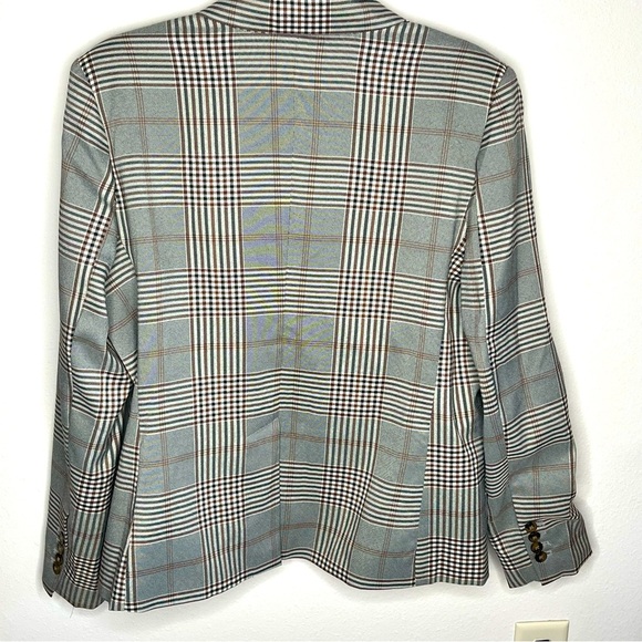 Steve Madden Prince of Wales Plaid Tailored blazer size XL - Picture 4 of 5